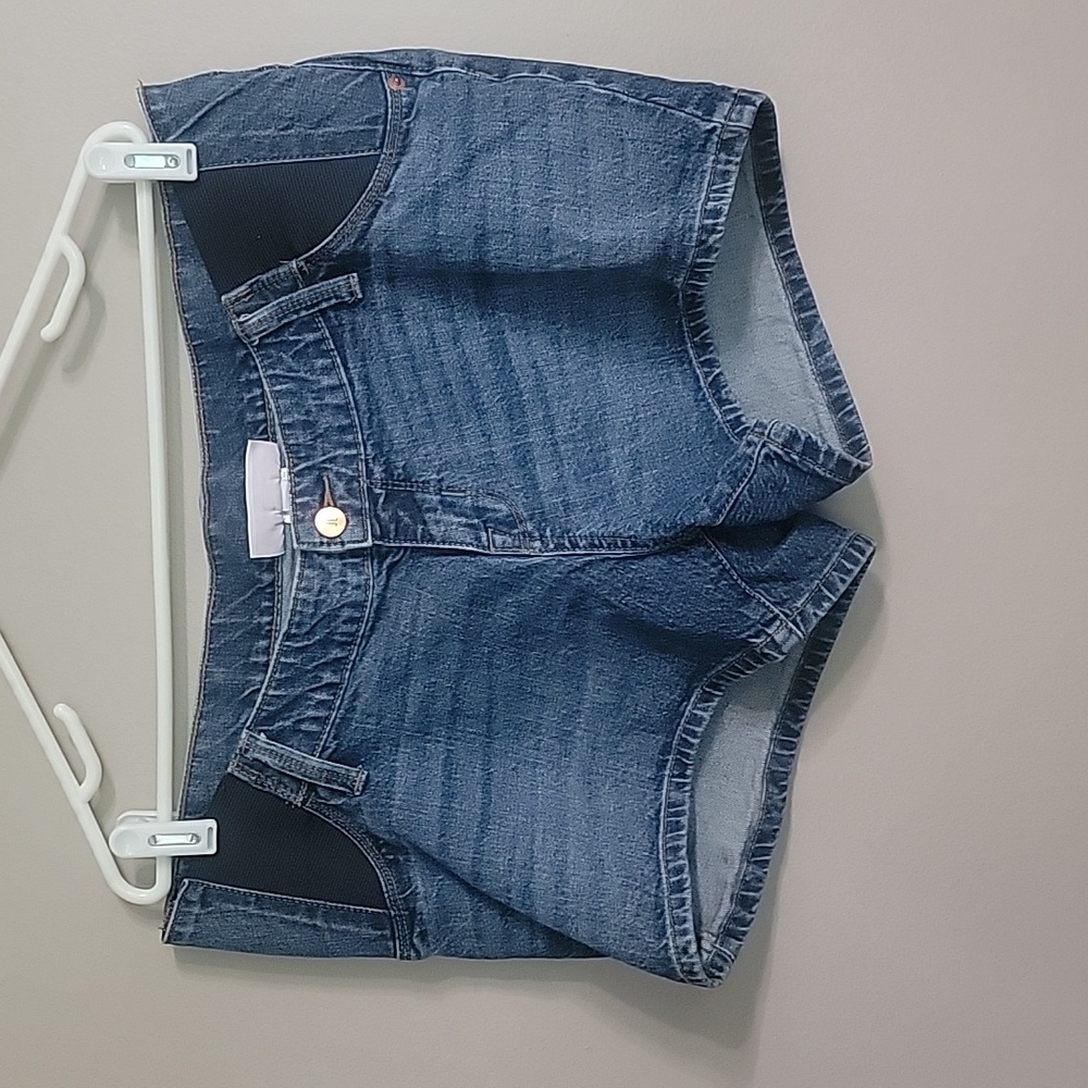 Isabel Maternity Midi Jean Shorts Size 10